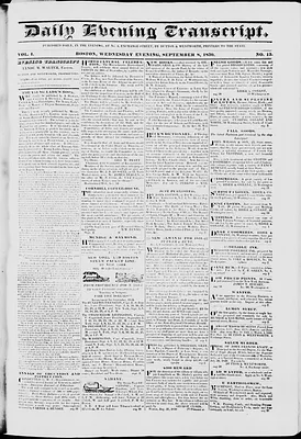 Daily Evening Transcript