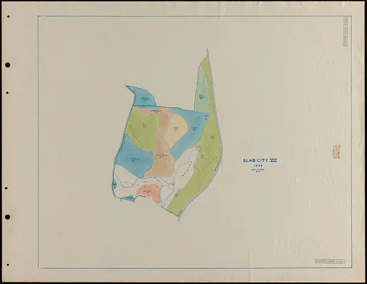 Slab City VII 1935 Stand Maps