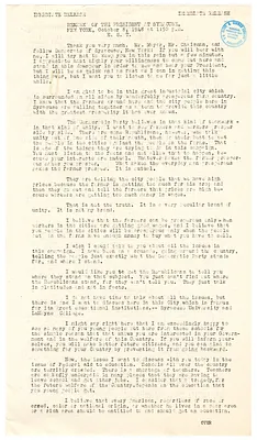 Press Release, Speech of President Harry S. Truman, Syracuse, New York