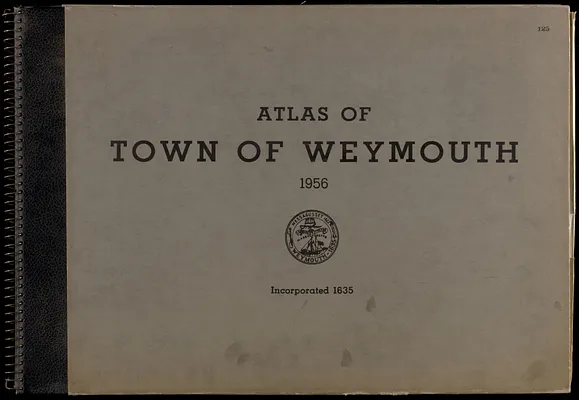 Atlas of town of Weymouth Massachusetts