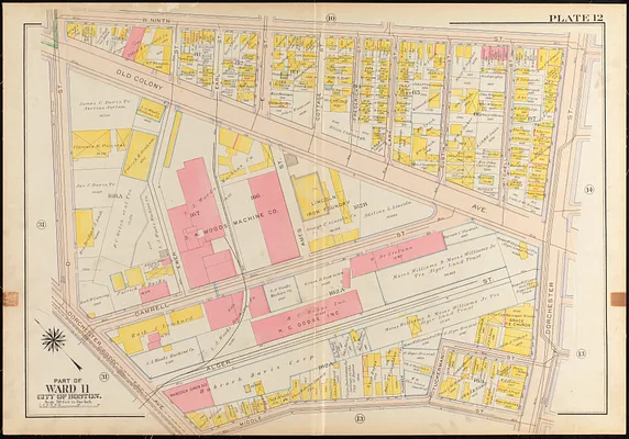 Atlas of the city of Boston, South Boston