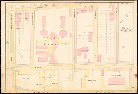 Atlas of the city of Boston : city proper