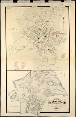 Map of Westborough Mass