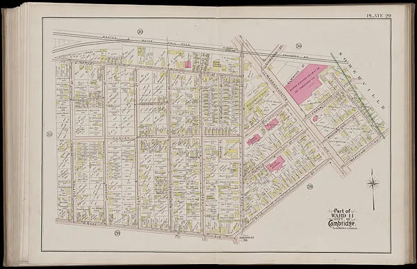 Atlas of the city of Cambridge, Massachusetts