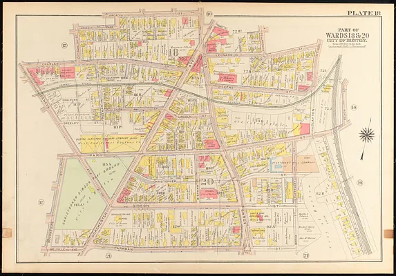 Atlas of the city of Boston, Dorchester