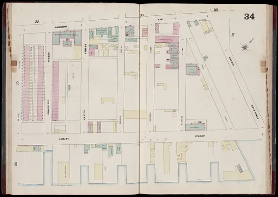 Insurance map of Boston : volume 2