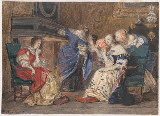 Women in an Interior