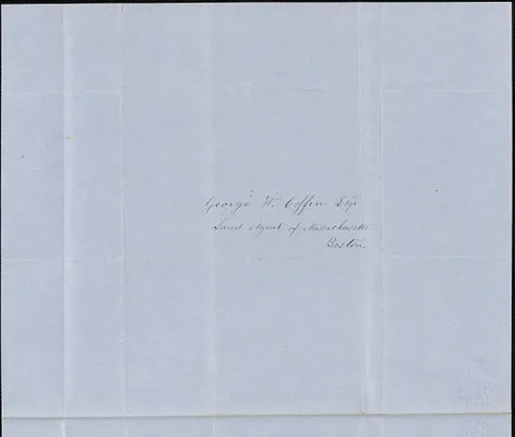 Ira D. Fish to George Coffin, 15 January 1849