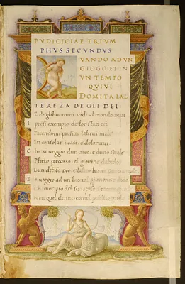 Leaf from I Trifoni