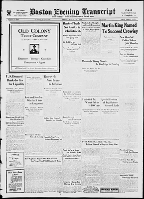 Boston Evening Transcript