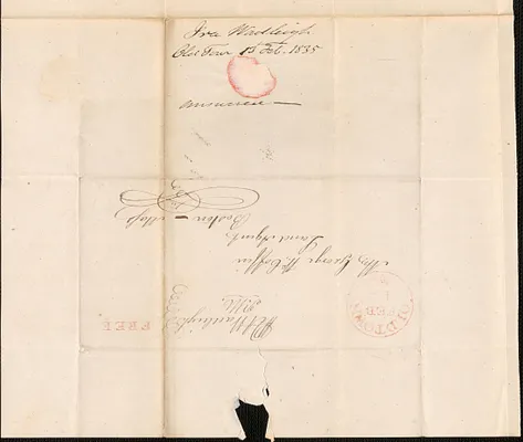 Ira Wadleigh to George Coffin, 13 February 1835