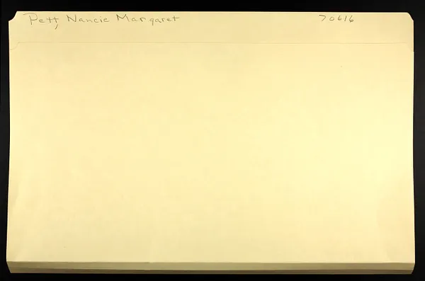 Pett, Nancie Margaret