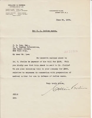 Letters Received to C.B. Lee, June 26, 1929