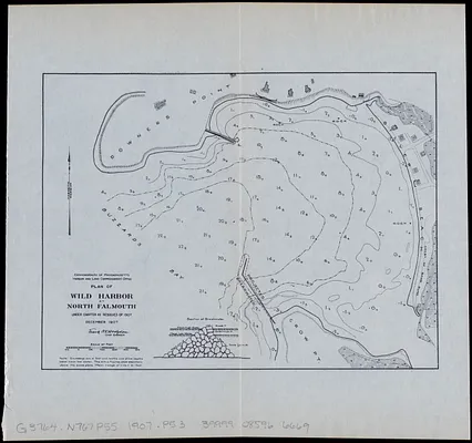 Plan of Wild Harbor at North Falmouth