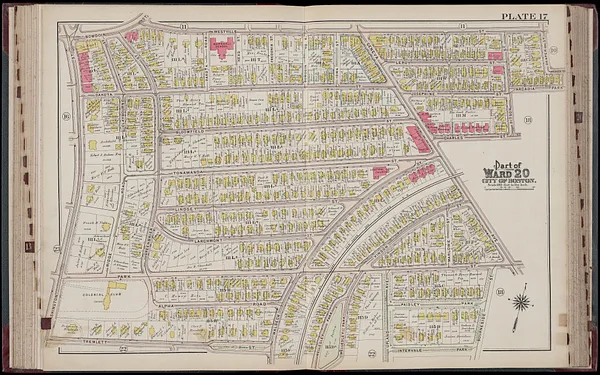 Atlas of the city of Boston, Dorchester : from actual surveys and official plans