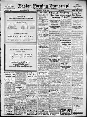 Boston Evening Transcript