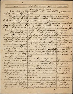 Bartolomeo Vanzetti manuscript letter signed (copy) to Sormenti [Vittorio Vidali], [Charlestown], 23 December 1926