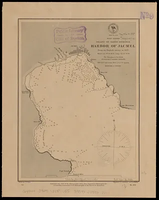 West Indies, island of Santo Domingo, harbor of Jacmel