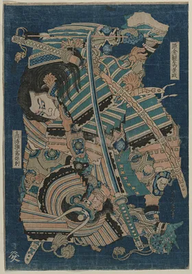 Kamakura no Gengoro Seizing Torinoumi Tasaburo