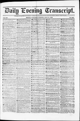 Daily Evening Transcript