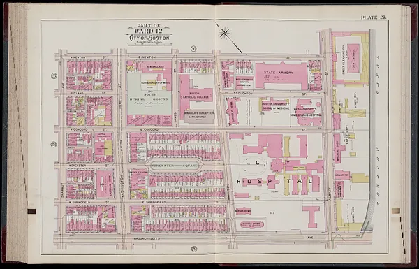 Atlas of the city of Boston, Boston proper