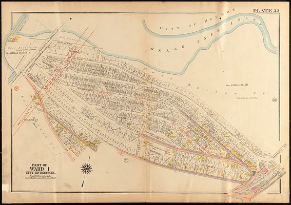 Atlas of the city of Boston, Charlestown and East Boston