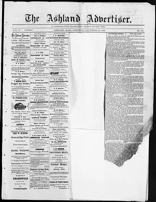 The Ashland Advertiser