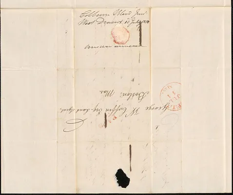 Colburn Blood Junior to George Coffin, 10 July 1835