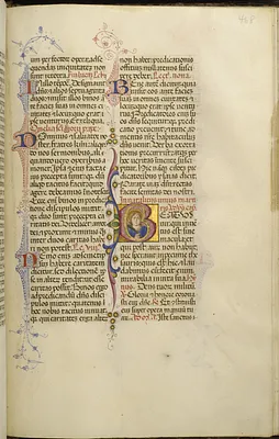 Leaf from Breviary