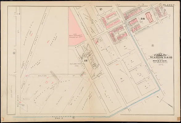 Atlas of the city of Boston : city proper