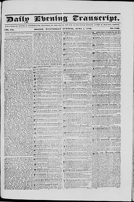 Daily Evening Transcript