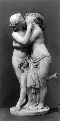Statuette with Cupid and Psyche