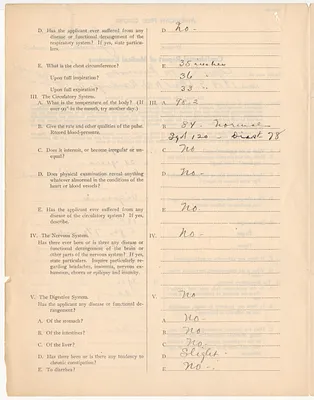 Confidential Report of Medical Examiner