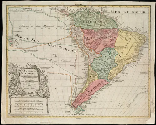 America Meridionalis concinata juxta observationes Dun Acad. Regalis Scientiarum et nonnullorum aliorum