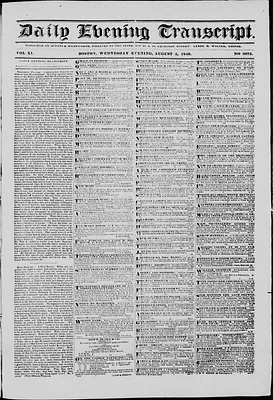 Daily Evening Transcript
