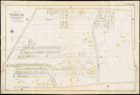 Atlas of the city of Boston : Dorchester, Mass.