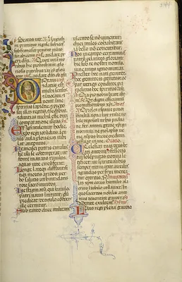 Leaf from Breviary