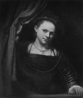Young Woman at a Window