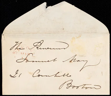 Envelope to Samuel May, [Mass.], [March, 18??]