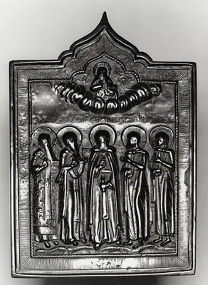 Five Saints with Christ