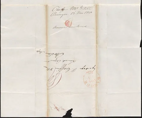 Rufus McIntire to George Coffin, 13 November 1840