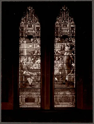 Second Church in Boston, Copley Square, windows