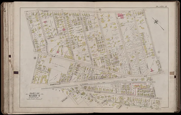 Atlas of the city of Somerville, Massachusetts