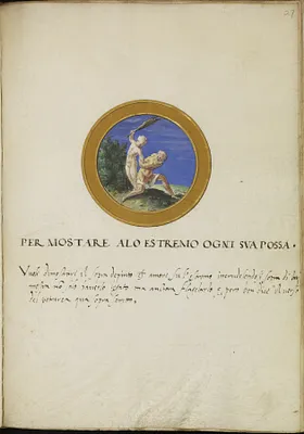 Leaf from Emblem Book