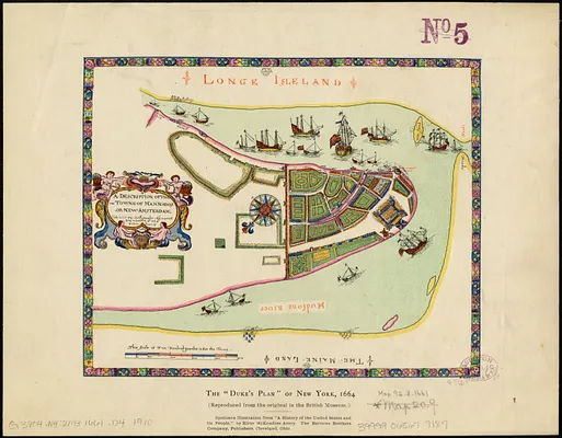 A description of the towne of Mannados or New Amsterdam