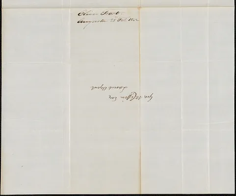 Oliver Frost to George Coffin, 28 February 1842