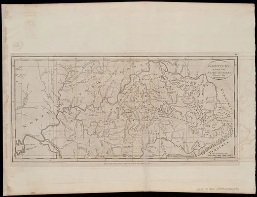 Kentucky, reduced from Elihu Barker's large map