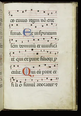 Leaf from Antiphonary