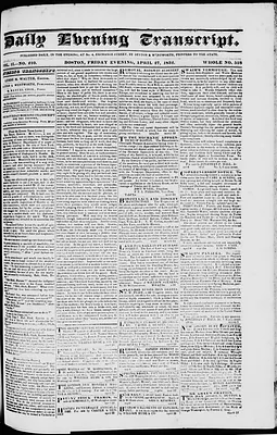 Daily Evening Transcript