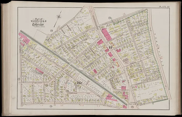 Atlas of the city of Cambridge, Massachusetts